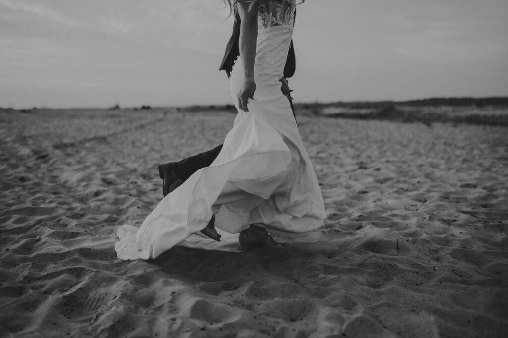 Zdjęcia ślubne - pustynia - fotograf Busko Zdrój